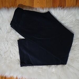 Banana Republic corduroy wide leg trousers in navy